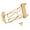 Golden, variant on Professional Electric Guitar Bridge Replacement Alloy Semi Hollow Designs Suitable for Guitar String Retention