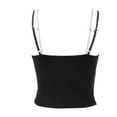 thumbnail image 4 of Women's Fashion Tanks & Low Cut Layered Lace Trim Bows Casual Summer Tops For Daily Wear And Vacation Outfits Top Women Crop 4x under Shirt Shirts Women Loose 4x Tops Women 3x Womens Shirt Dressy, 4 of 4