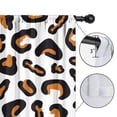 thumbnail image 4 of Blackout Kids Curtains,Black and Orange Of Leopard Print Childrens Insulated Curtains Set Of 2,Bedroom Essentials,Toddler Room Decor 52"x63", 4 of 5