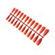 thumbnail image 1 of Soidarity Uñas postizas largas, cortas, de mano, coloridas, para manicura de uñas, bricolaje, para el hogar, pequeñas manicuras, puntas de Juegos de manicura naranja 3, 1 of 5
