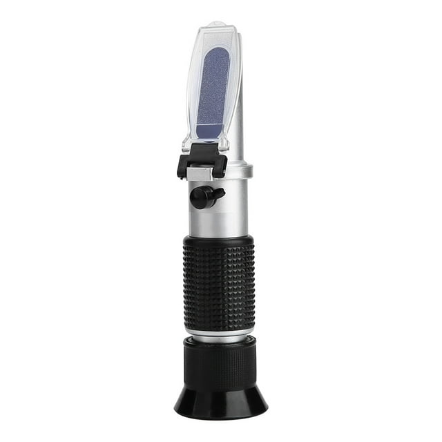 Refractómetro portátil para anticongelante de baterías de motores de automóviles, comprobador de anticongelante de glicol ATC