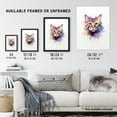 thumbnail image 3 of Tabby Cat Lovers Gift Watercolour Pet Portrait Painting Artwork Unframed Wall Art Print Poster Home Decor Premium, 3 of 5