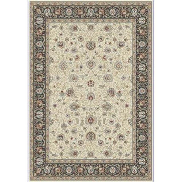 Dynamic Rugs ME24985022414 Melody Rectangular Rug, Ivory - 2 ft. x 3 ft. 7 in.