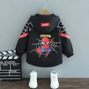 Chaqueta de dibujos animados para niños y niñas Disney Frozen Anna Elsa Mickey Minnie spiderman estampado ropa chaqueta cárdigan para niños Jacket5T Gao Jinjia LED