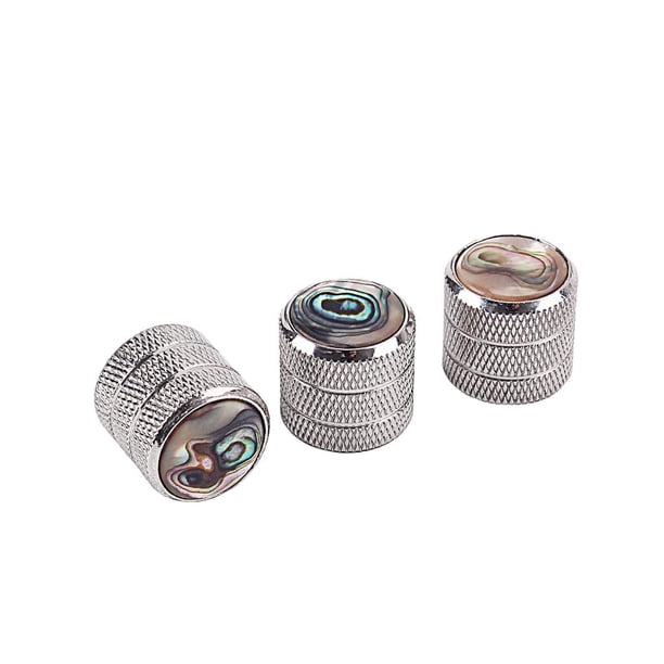 3 uds perillas de control de guitarra eléctrica Yuyangstore dorado/plateado