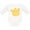 AA-White, variant on Inktastic Gold Crown Boys or Girls Long Sleeve Baby Bodysuit