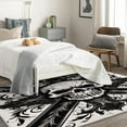 thumbnail image 3 of Day of The Dead Area Rug 2x3, Spooky Rugs for Entryway Bedroom Living Room, Goth Indoor Door Mat, Machine Washable Rug, Non Slip Soft Low Pile Home Decor Carpet T6&-213, 3 of 7