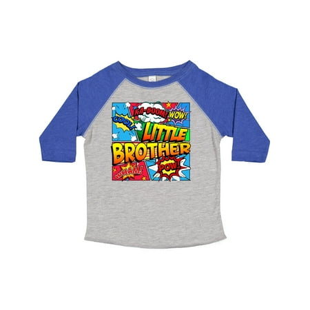 

Inktastic Little Brother Comic Book Gift Toddler Boy Girl T-Shirt