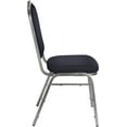 thumbnail image 6 of Hampden Furnishings Lila Collection Fabric Banquet Chair, Diamond Navy, Pack of 2, 6 of 9