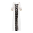 thumbnail image 3 of NMMUED Robes Élégantes pour Femmes Robes Régence pour Femmes Tenue Renaissance Femmes Cadeaux d'Halloween pour Femmes Costume Médiéval Femmes Robe Victorienne pour Femmes Robe Gothique Blanc P, 3 of 5