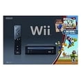 thumbnail image 1 of Restored Black Wii Console With New Super Mario Brothers (Refurbished), 1 of 1
