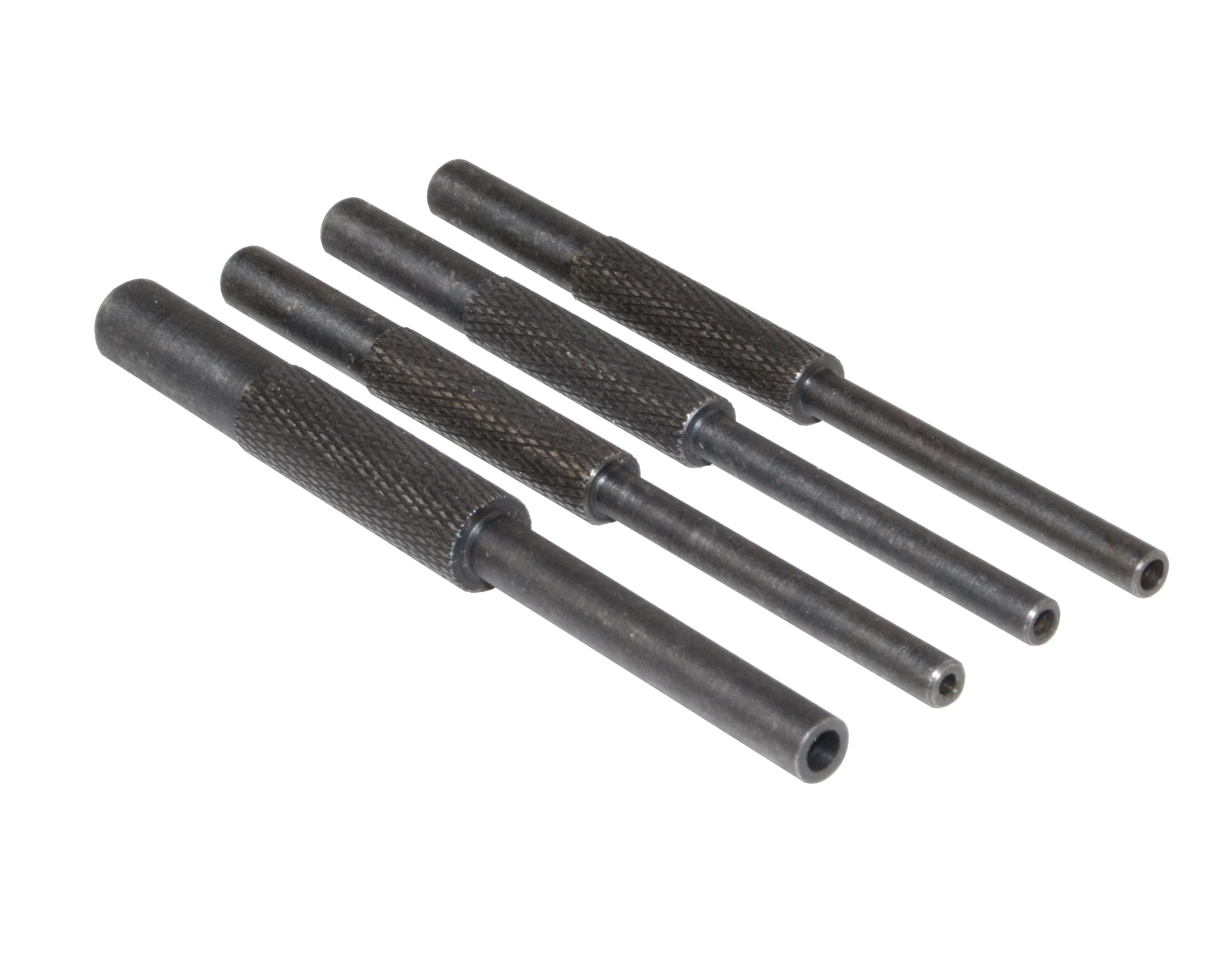 Lighthouse Quality Tools set of 4 Hollow End Roll Pin Tool Starter Punch Set 