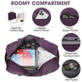 thumbnail image 4 of Bolsa de viaje LUOCIP Weekender para mujer con neceser, 4 of 7