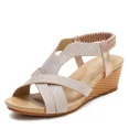 thumbnail image 4 of XIHAHA Sandalias para niña, Sandalias suaves para mujer, Sandalias cómodas, zapatos de playa con punta abierta para mujer, calzado para mujer, Sandalias, zapatos de Trekking, 4 of 5