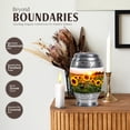 thumbnail image 3 of JAGASY Sunflower Funeral Urn for Ashes, White Small Keepsake Urns for Human Ashes for Women, Sunset Sunflower Decorative Urns for Boys, Tiny Cremation Urn for Girls, (3 Inch), 3 of 7