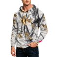 thumbnail image 5 of GrmtClth Mens All Year Camouflage Knit Hooded Sweatshirt Cozy Adjustable Hood Leisure Pullover Drawstring Kangaroo Pocket Loose Fit Loungewear Winter Daily Commute Street Outfit, 5 of 8