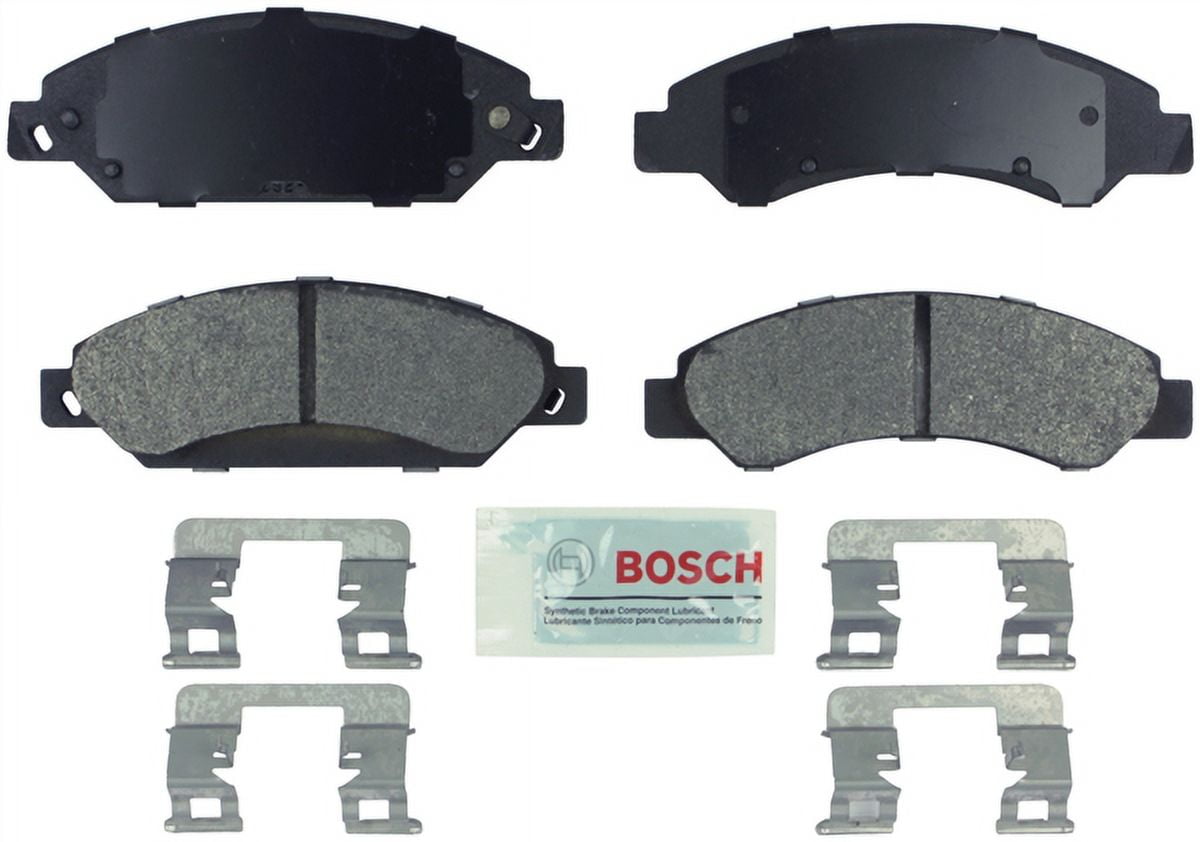 Bosch BE1092H Bosch Blue Semi-Metallic Brake Pads with Hardware