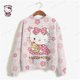 thumbnail image 1 of Sudadera con capucha para mujer, jerséis de cuello redondo con estampado de HELLO KITTY Vintage, ropa kawaii de otoño, 1 of 4
