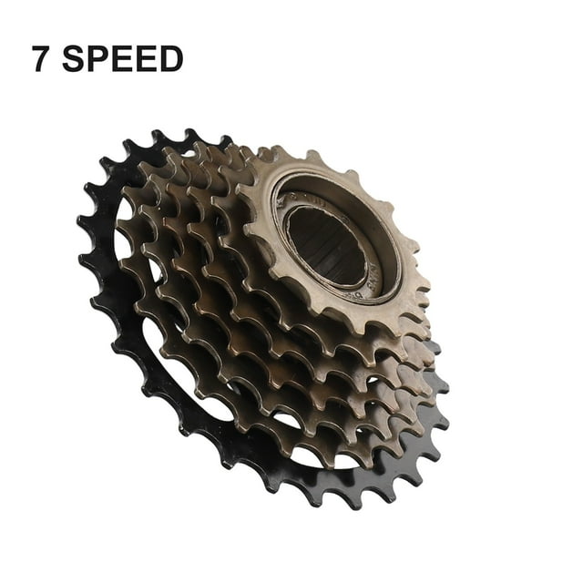Bike 7 Speed 13/14-28T Screw On Freewheel for-Shimano Position Bicycle Parts