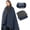 Royal Blue, variant on 4-in-1 Large Outdoor Blanket -  & Windproof Thickened Warm Fleece Camping Blanket for Stadium, Hiking, Sporting Events - 81"x57", Packable (Dark Gray)