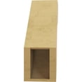 thumbnail image 4 of Ekena Millwork 5"W x 14"D x 14"H Carmel Rough Cedar Woodgrain TimberThane Knee Brace, Primed, 4 of 6