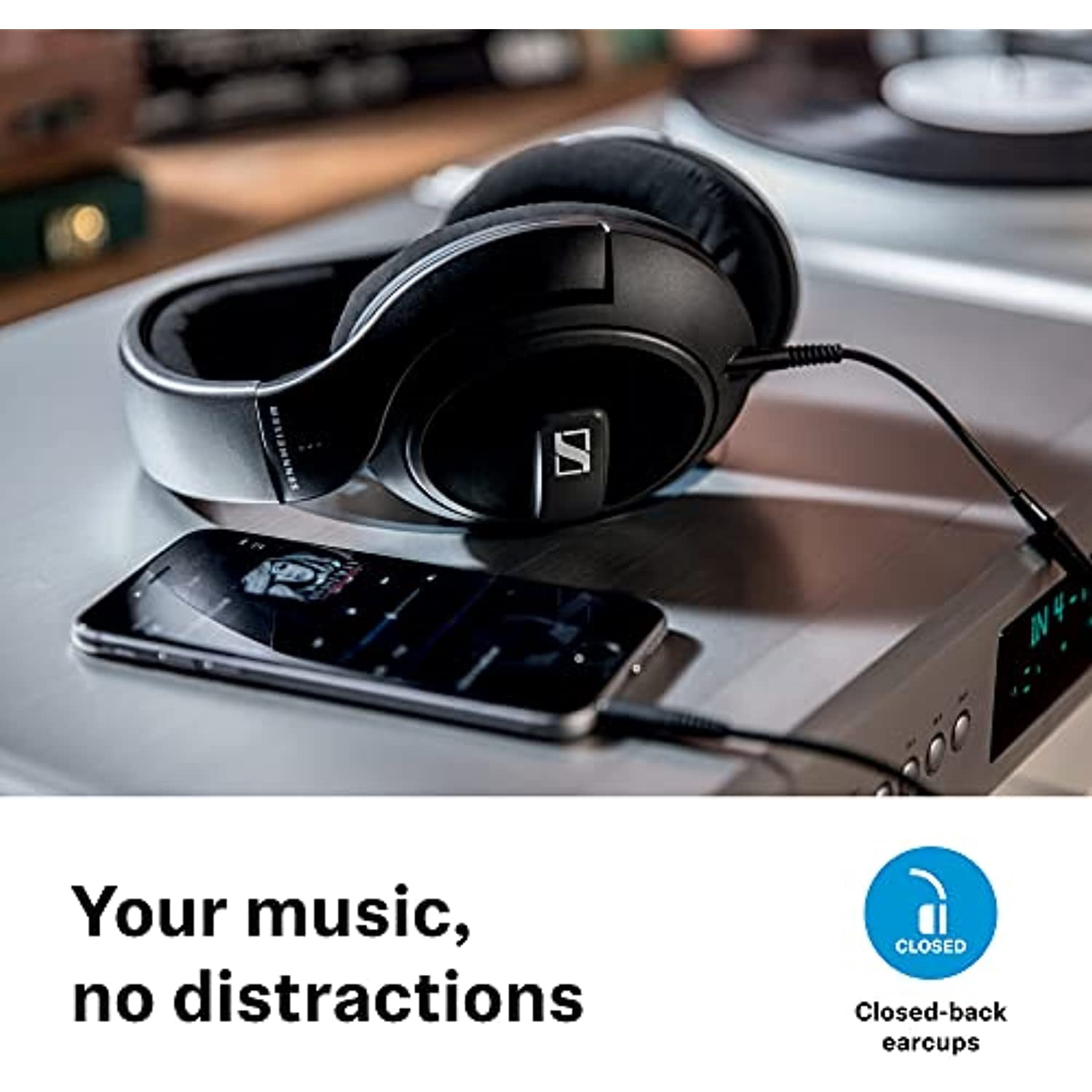 Sennheiser HD 569 Closed Back Headphone 