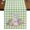 Green, variant on Table Runners 48 Inches Long Dress Scarves, Easter Farmhouse Kitchen Table Runner, Short Coffee Tablerunners, Spring Watercolor Easter Eggs Bunny Pink Green Plaid 13x48 Inch
