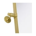 thumbnail image 3 of Elegant Kitchen and Bath Amoura 24X30 Pivot Mirror In Brass, 3 of 15