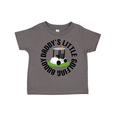 

Inktastic Daddys Little Golfing Buddy Gift Toddler Boy or Toddler Girl T-Shirt