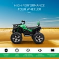 thumbnail image 4 of Aosom 12V/10AH Kids Ride-on Four Wheeler ATV Car w/ Headlights, 4 of 10