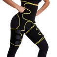 thumbnail image 3 of Cinturón Abdominal Y Levantador De Glúteos para Mujer para Fitness Corsé De Cintura Y Corsé De Piernas Ajustables De Una Pieza con Cinturón De Plástico,Amarillo,XL, 3 of 4