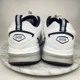 thumbnail image 2 of New Balance 608V5 White Navy Training Shoes Mens Size 11.5 Wide 4E NO INSOLES, 2 of 6