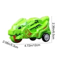 thumbnail image 3 of Inertia Push Sliding Stunt Toy Car Spark Effect Portable Plastic Play Vehicle for Kids Interactive Game Gift,Green, 3 of 7