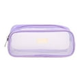 thumbnail image 2 of CoreLiving Big Mesh Pencil Case Large Capacity Pencil Pouch with Zipper Simple Aesthetic Pen Bag Multi-Purpose Stationery Organizer Pouch for Office Desk Supplies and Art Kit, 2 of 9