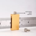 thumbnail image 6 of Professional Woodworking Scale with Alignment Block Aluminum Marking Ruler for Enhances Accuracy In Woodcraft Tasks, 6 of 8