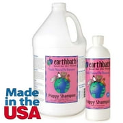 earthbath Ultra-Mild Puppy Shampoo and Conditioner, Wild Cherry, 128oz  Tearless & Extra Gentle  Made in USA