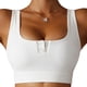 thumbnail image 1 of Sujetador deportivo para mujer, Bralette sin costuras con espalda cruzada, Top corto acolchado, soporte de alto impacto para gimnasio, entrenamiento, Fitness, 1 of 5