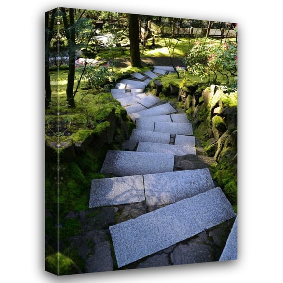 Brian Moore 17x24 Gallery Wrapped Canvas Wall Art Titled - Steps IV