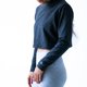 thumbnail image 3 of Sudadera Para Mujer Omen Yogawear Deportiva Gris Oxford Med, 3 of 3