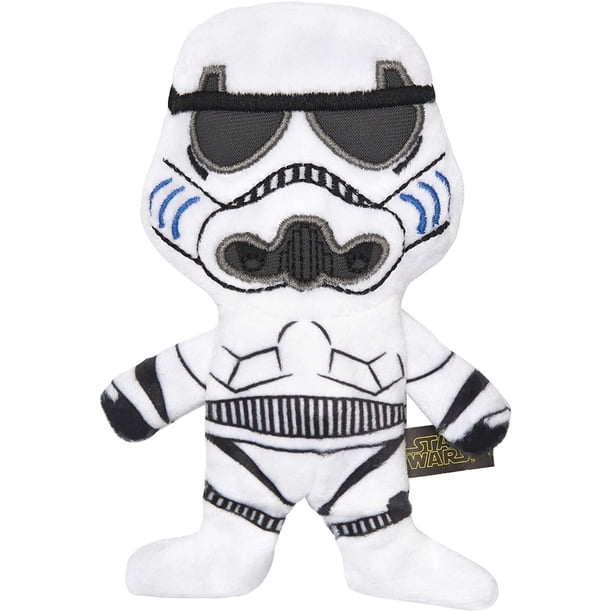Star Wars para mascotas Darth Vader y Storm Trooper Dog Toys para mascotas - Soft Star Wars Squeaky Dog Toy - Peluche para perros, Star Wars para mascotas - Juguete para perros Star Wars, Juguete para