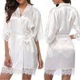 thumbnail image 2 of Ropa interior sexy estilo Europa y Estados Unidos, camisón de seda de imitación de hielo de gran tamaño., 2 of 5