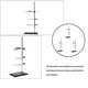thumbnail image 5 of Kenally 1 Juego de soporte de retorta de laboratorio portátil profesional reutilizable lavable universidad ciencia enseñanza experimento Material de laboratorio 40CM, 5 of 6