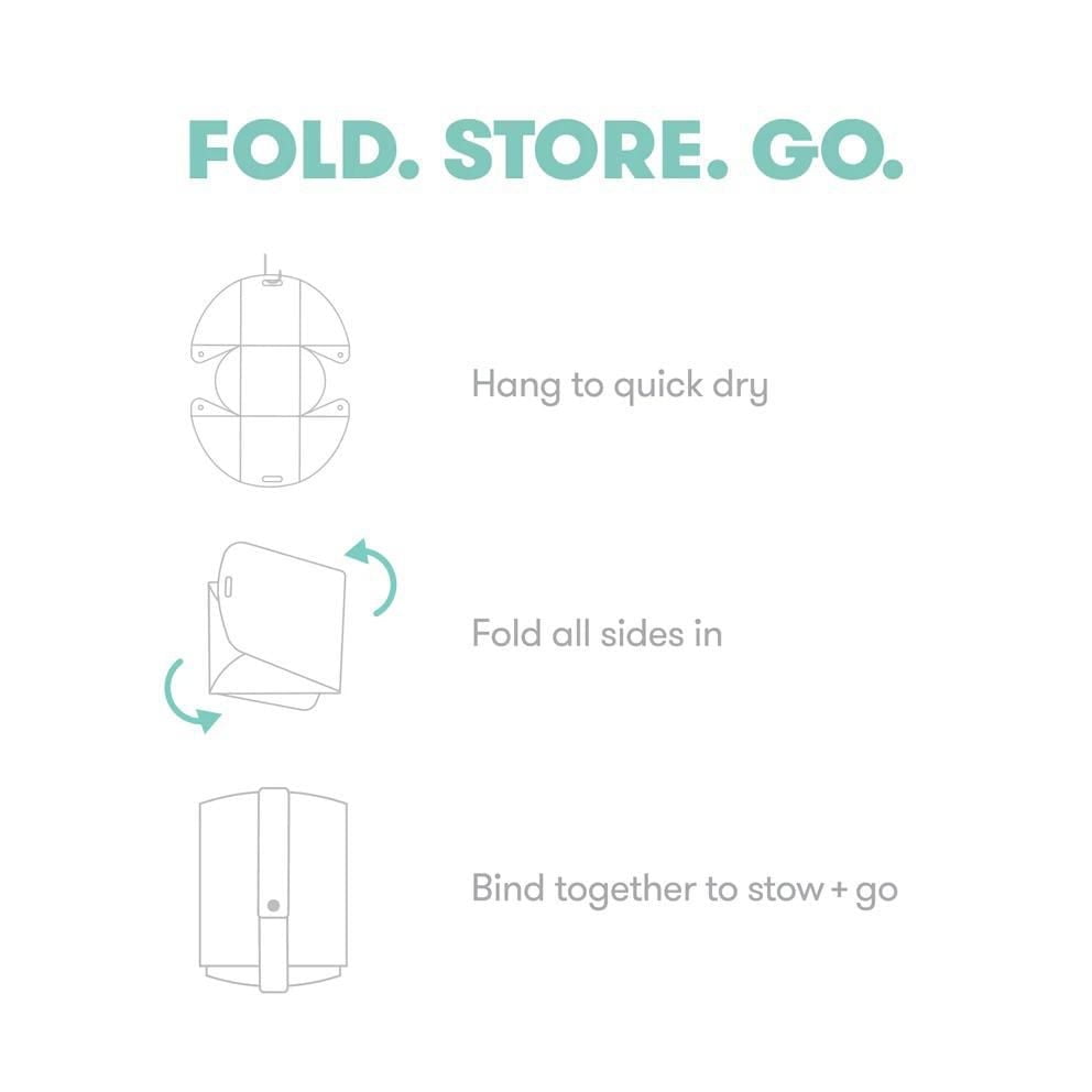 Frida Baby - Soft Sink Baby Bath - Easy To Clean Baby Bathtub + Bath Cushion That Supports Baby's Head - Quick Dry Material - Machine Washable