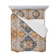 thumbnail image 7 of Boho Blue Twin XL Size Down Alternative Comforter,Lightweight Comforter Quilt Bedding Set with Pillow Shams Ethnic Middle Century Geometric Abstract Art All Seasons Bed Comforter Duvet Insert 68"x98", 7 of 7