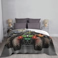 thumbnail image 6 of Monster Trucks-Ja-m Soft Micro Fleece Cozy Throw Blanket Lightweight Fuzzy Flannel Blankets Sofa Decor Gifts, 6 of 9
