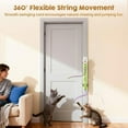 thumbnail image 6 of Auto Motion Flying Rope Cat Toy from Lazy to Crazy, 360° flexible string movement cat toy, electric wall mounted interactive cat toy, Toy for Indoor Cats, Boredom Relief & Daily Exercise, 6 of 6