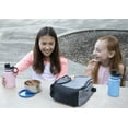 thumbnail image 4 of MIRA 12oz Insulated Kids Water Bottle with Spout Lid & Handle, Stainless Steel, Black, 4 of 6