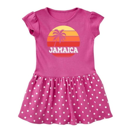 

Inktastic Jamaica Vacation Trip Gift Toddler Girl Dress