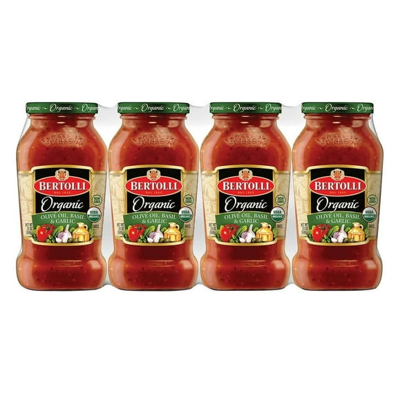 Bertolli Organic Pasta Sauce 24 Ounce (4 Count)