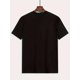 thumbnail image 3 of Camiseta de cuello redondo con estampado 3D para hombre, holgada, con estampado de letras OK, transpirable, informal, de algodón, de manga corta, ideal para verano y fin de semana., 3 of 5
